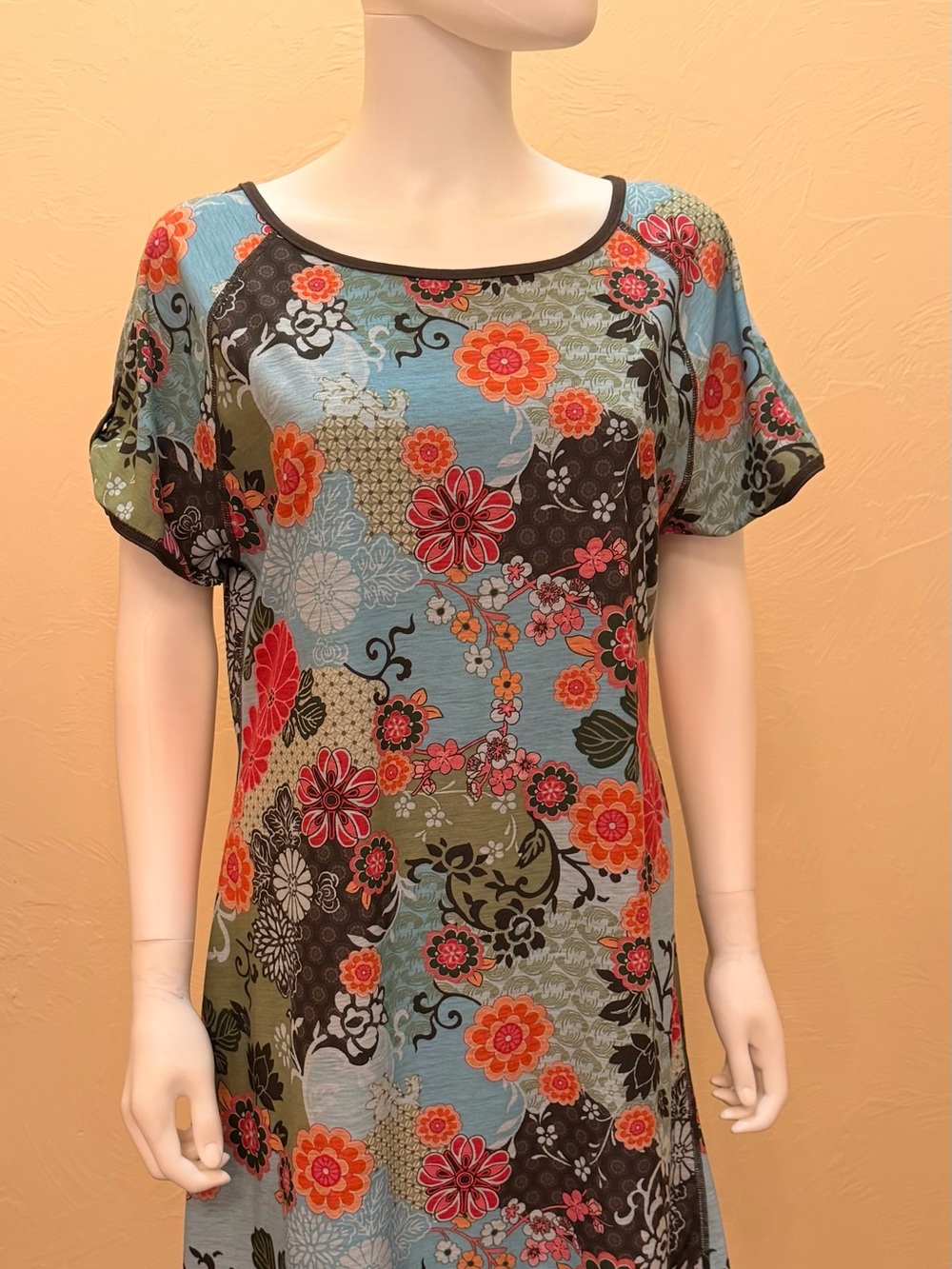 title nine Floral Scoop-Neck Women’s Sporty Dress XL